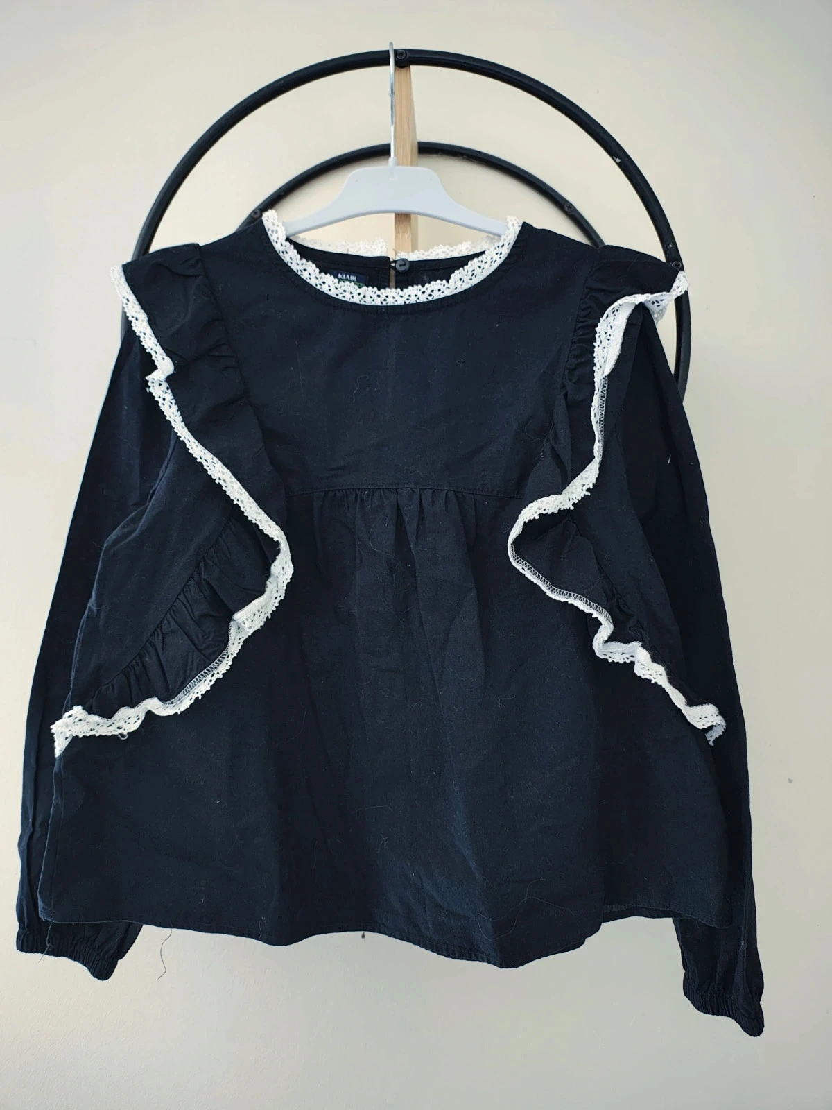 10 ans blouse a volants Kiabi